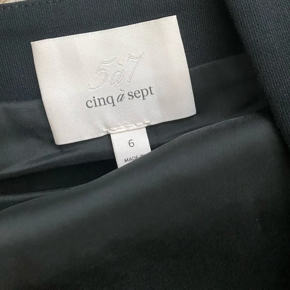 Cinq à Sept Black Midi Dress - Picture 10 of 15